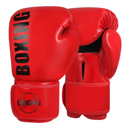 Pro Boxing Gloves For Women Men Sanda Training Sandbags Muay Thai Combat Fight Adults Kickboxing Gloves