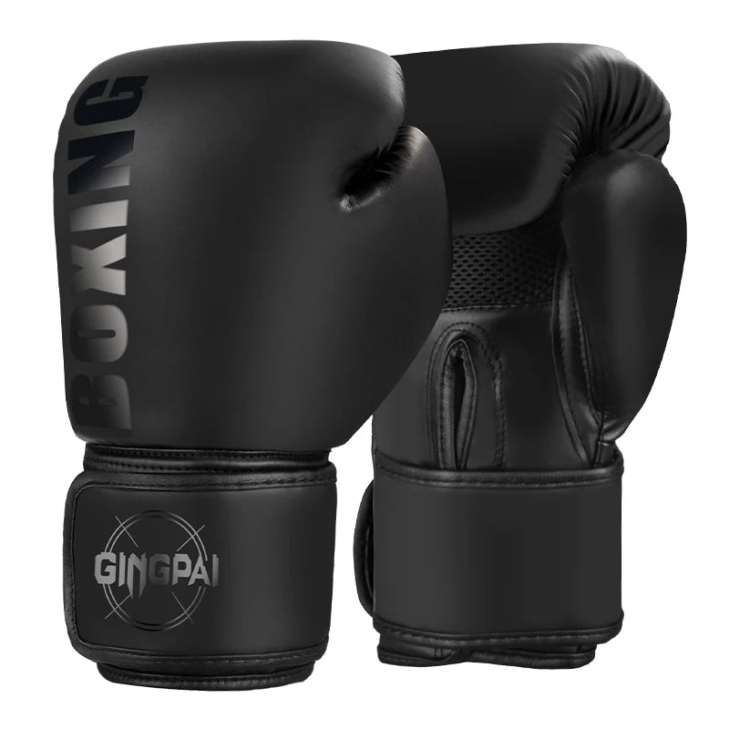 Pro Boxing Gloves For Women Men Sanda Training Sandbags Muay Thai Combat Fight Adults Kickboxing Gloves
