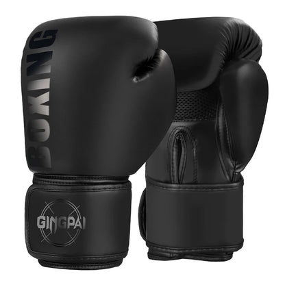 Pro Boxing Gloves For Women Men Sanda Training Sandbags Muay Thai Combat Fight Adults Kickboxing Gloves
