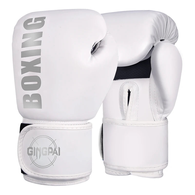 Pro Boxing Gloves For Women Men Sanda Training Sandbags Muay Thai Combat Fight Adults Kickboxing Gloves