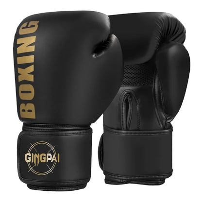 Pro Boxing Gloves For Women Men Sanda Training Sandbags Muay Thai Combat Fight Adults Kickboxing Gloves