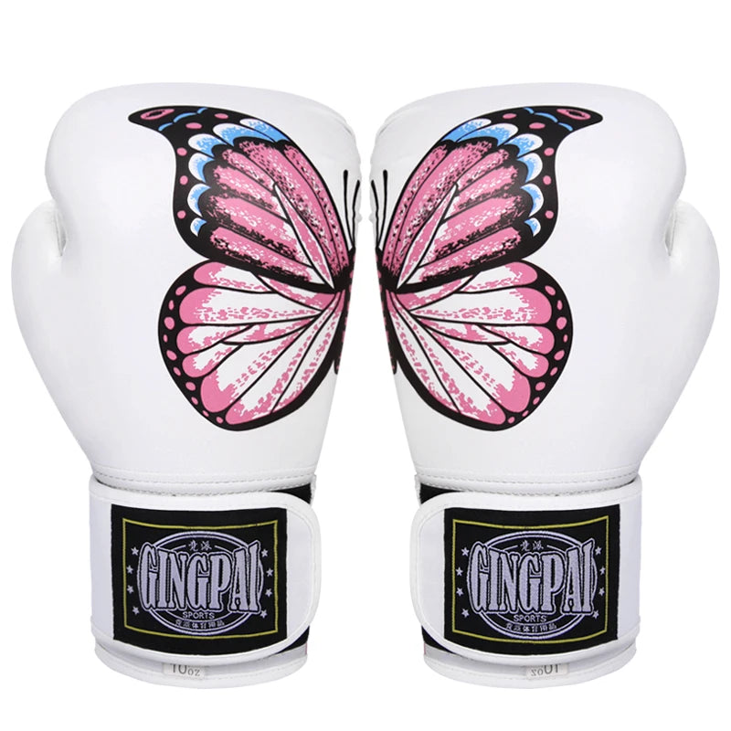 Professional Boxing Gloves Women Thai Boxing Free Fighting Sanda MMA Muay Karate Gloves for Children Teenagers Training Fitness